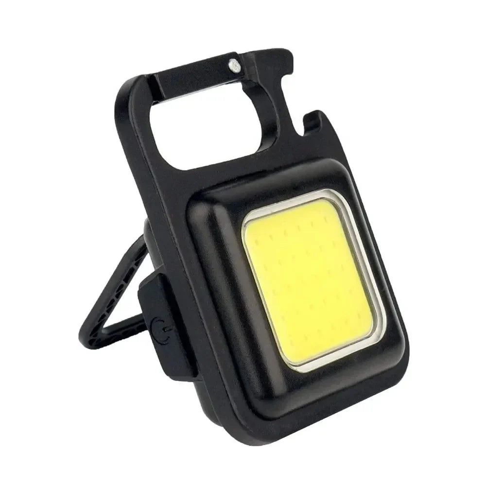 Emergency USB Flash Light, USB Rechargeable LED Light with Bottle Opener, Stand